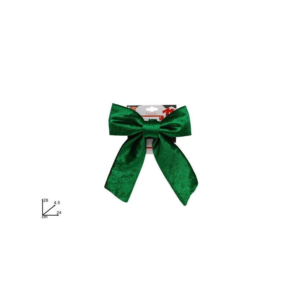 FIOCCO VELLUTO 24CM VERDE